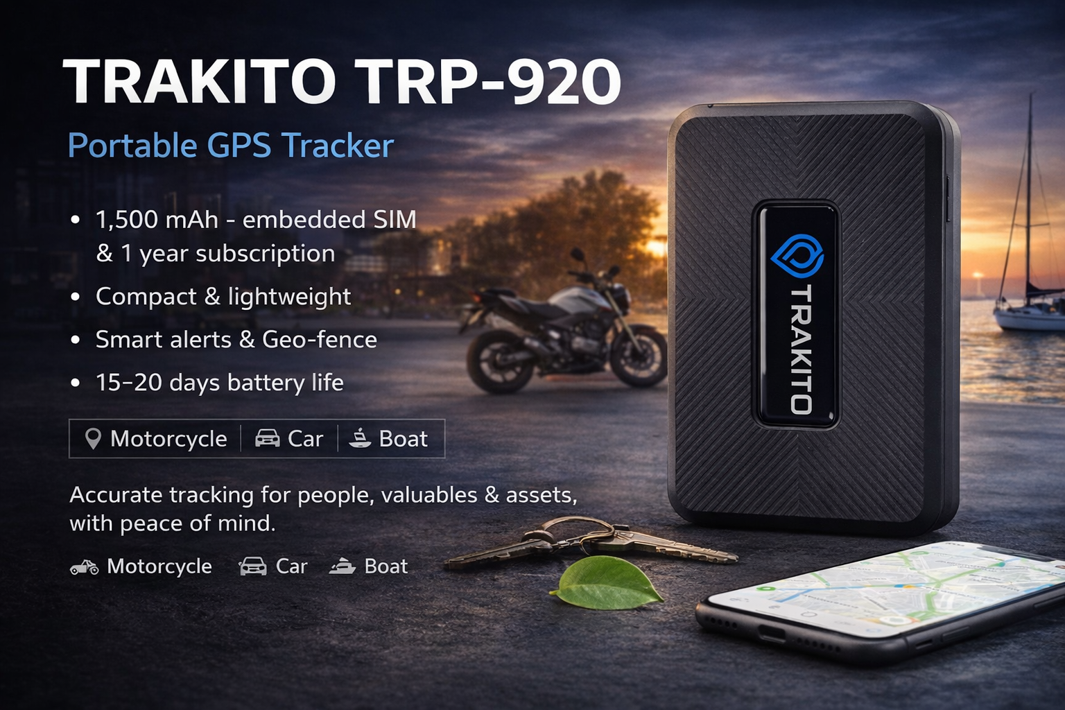 TRP-920 GPS Tracker